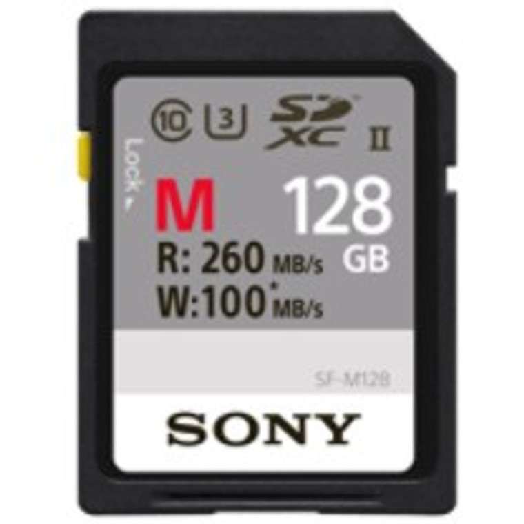 CARD Sony XC M series 128GB UHS-II Class 10 U3 V60