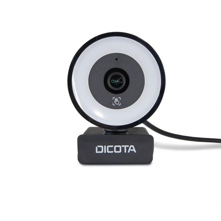 Dicota Webcam Ringlight 5MP black
