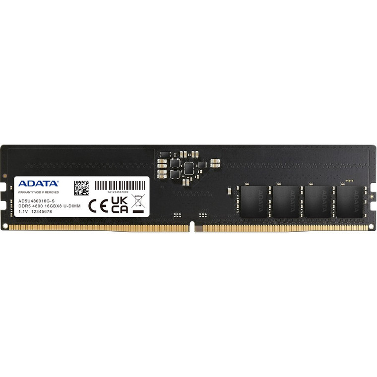16GB PC 4800 CL38 ADATA Value retail