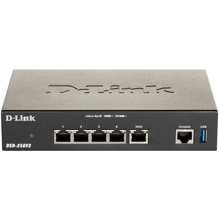 D-Link DSR-250V2/E VPN Security Router