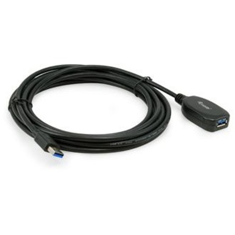 Equip Kabel USB-A 3.0 - A Verl. St/Bu 5.00m 5Gbps akt.sw