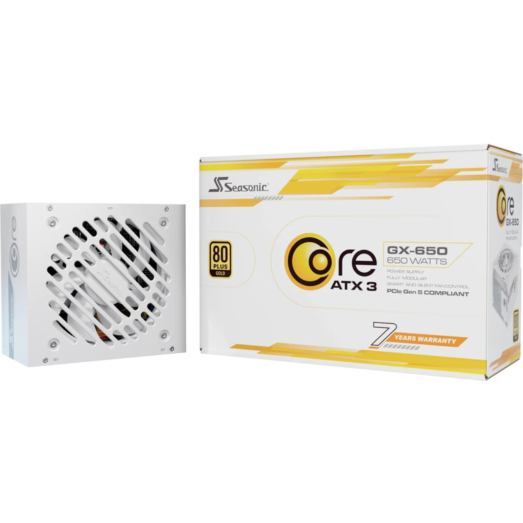 650W Seasonic Core GX-650-V2-WHITE Kabelmanagement