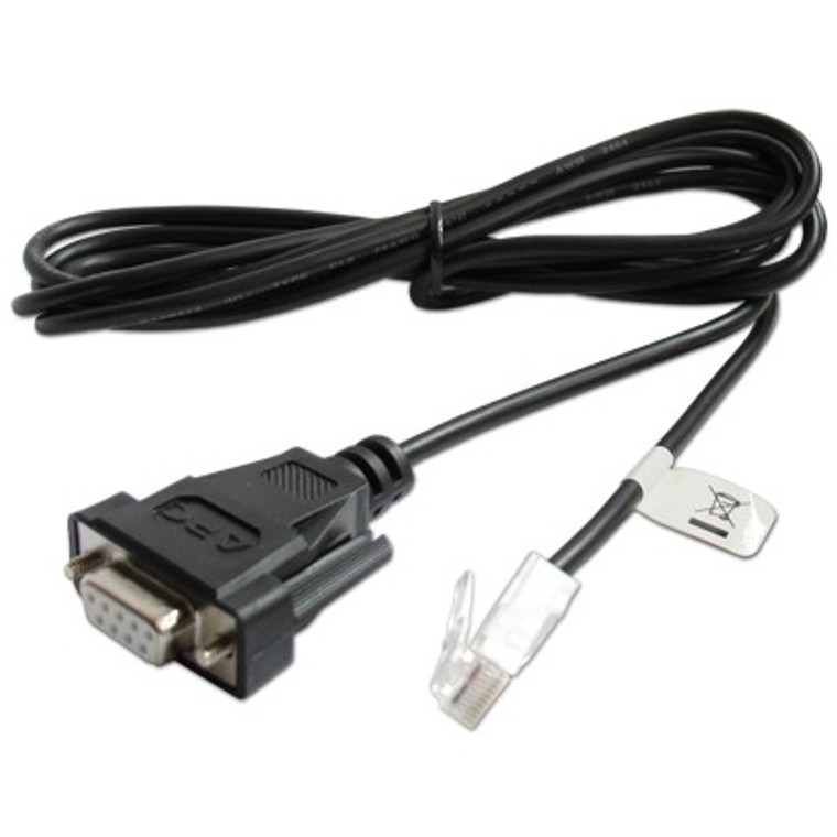 APC AP940-0625A DB9 RJ45 Schwarz Kabelschnittstellen-/adapter