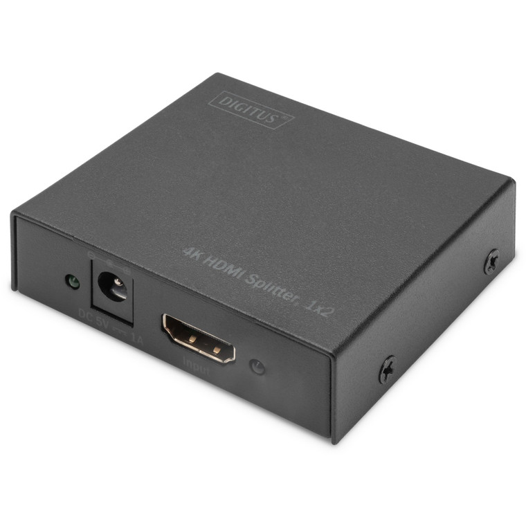 DIGITUS Splitter HDMI 1x2 4K bis zu 2Monitore schwarz