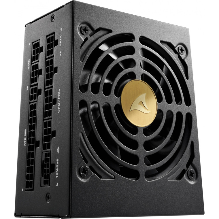 850W Sharkoon Rebel P20 SFX 850W (schwarz, 1x 12 Pin High Power Anschluss, 2x PCIe, Kabelmanagement, 850 Watt)
