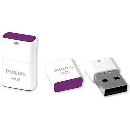 STICK Philips USB 2.0 64GB Pico Edition Magic Purple