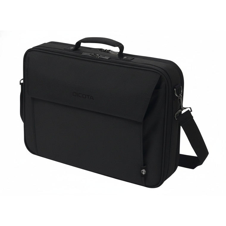 Dicota Laptop Tasche Eco Multi Plus BASE bis 39,6 cm 15.6" Schwarz