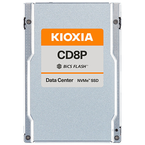 2.5" 1.60TB KIOXIA CD8P-V (PCIe 5.0/NVMe) Enterprise SSD für Server