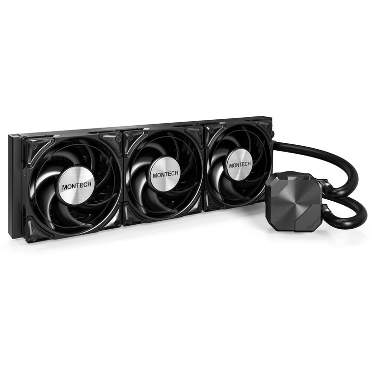 K Montech HyperFlow Silent 360 Black