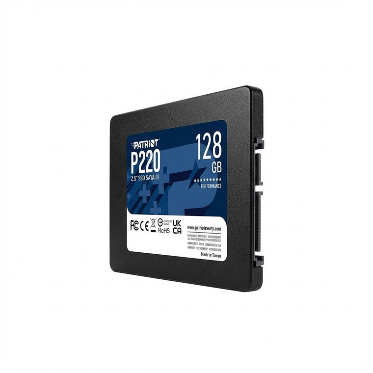2,5" Patriot P220 128 GB (schwarz, SATA III 6 Gb/s, 2,5")