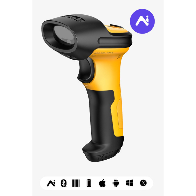 inateck Barcodescanner P6-AI yellow [BCST-P6-AI_yellow]
