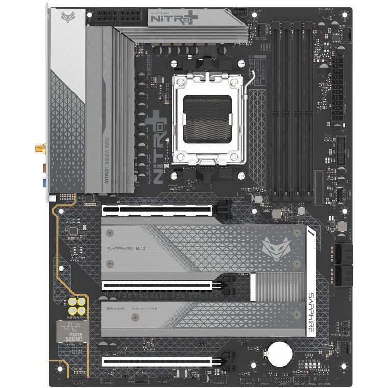 SAPPHIRE NITRO+ B850A WIFI7 1xHDMI 1.4 1xDP 1.2