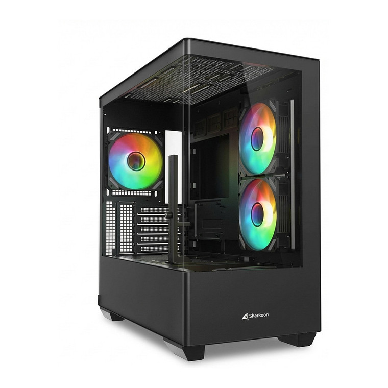 Sharkoon ELITE SHARK CM100 (schwarz, Tempered Glass x 2)