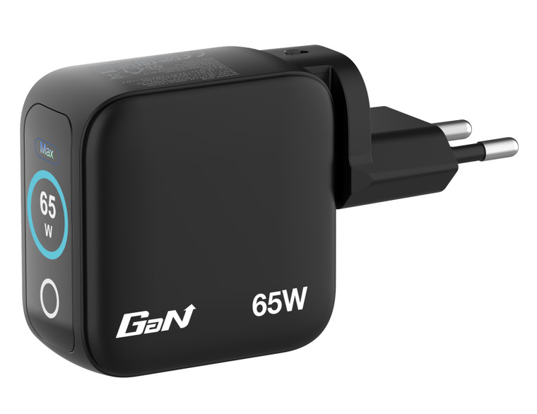 30238, Mini GaN Charger 65W with Display