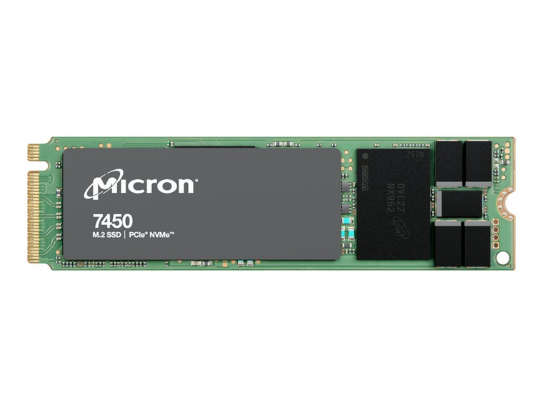 Micron 7450 PRO 480GB PCIe 4.0 x4 M.2 2280 5000/700 MBps 3D TLC NAND - MTFDKBA480TFR-1BC1ZABYY