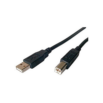 Kabel USB 2.0 A-B 3.0m schwarz