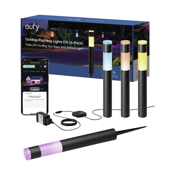 Eufy Gartenleuchte LED RGBWW light 4er