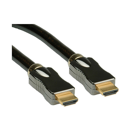 ROLINE HDMI UHD KABEL+ETH.ST-ST.1M