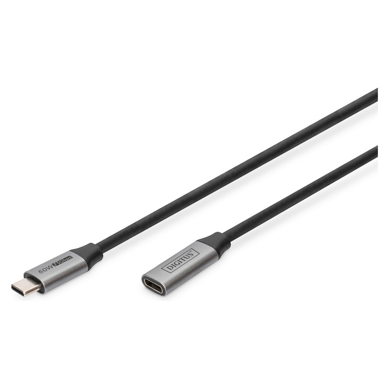DIGITUS Verlängerungskabel USB3.0/C - C St/St 1m schwarz
