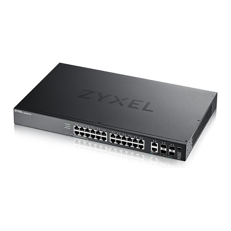 26+4P Zyxel XGS2220-30 M RM