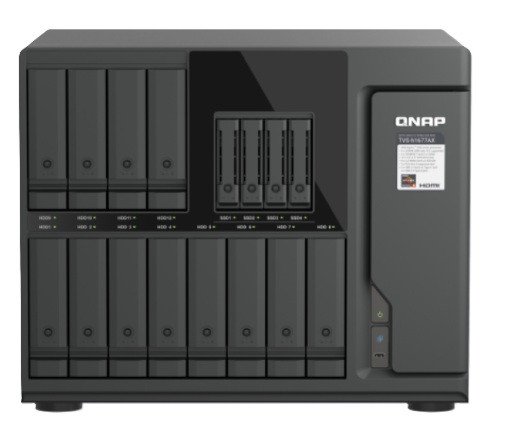 TVS-h1677AX-R5-16G, 16 Bay TurboNas (12+4)