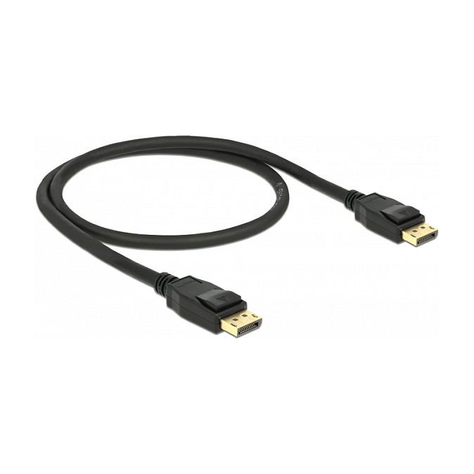 DELOCK Kabel Displayport 1.2 Stecker  Displayport Stecker 4K 60 Hz 0.5 m