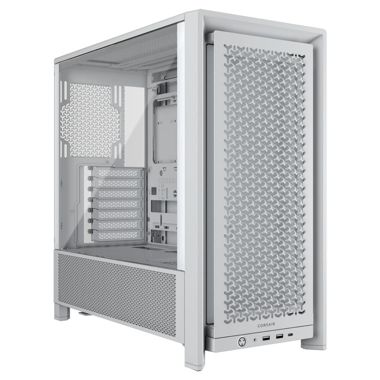 CORSAIR Frame 4000D Weiß Midi Tower ATX Gaming Gehäuse