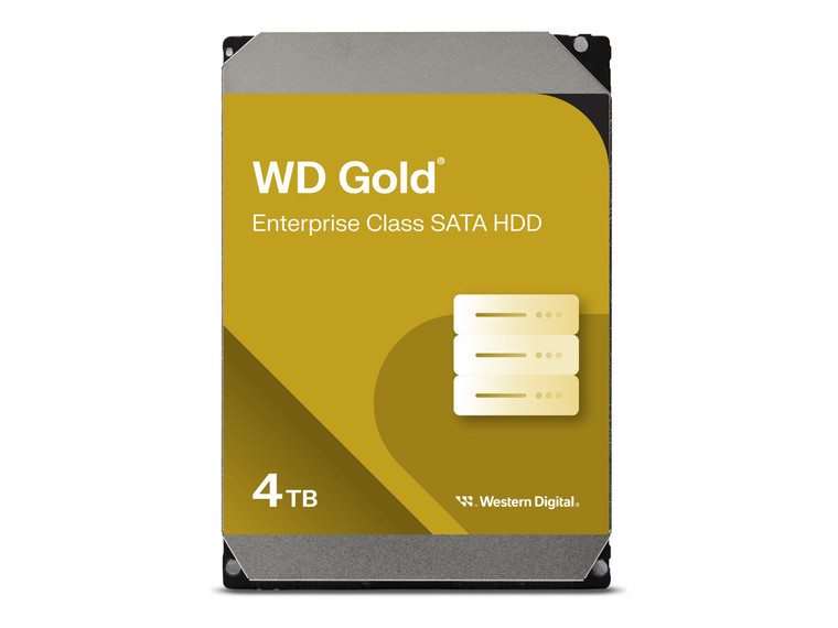 WD Gold WD4004FRYZ, 4 TB, 7200 RPM, 128 MB, 3.5", SATA III