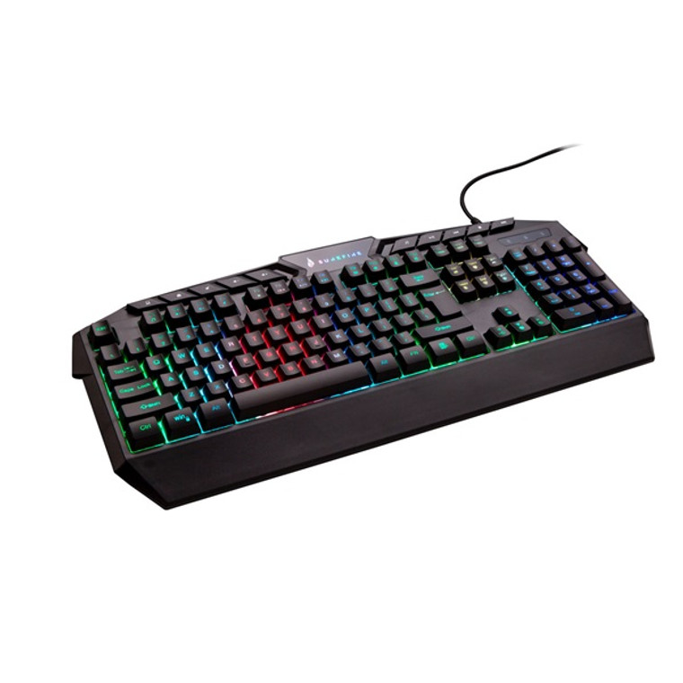 48824, SureFire KingPin RGB Gaming Multimedia Keyboard QWERTY