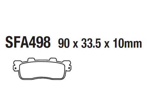 Brake Pads for Kymco Like - For Full list of application Click here and Check Fitment