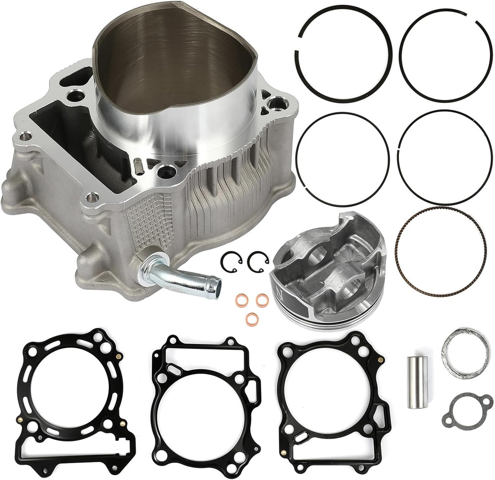 Cylinder Piston Gasket Top End Rebuild Kit for Arctic Cat for 400 DVX 2004-2008, for Kawasaki for KFX400 2003-2006, for Suzuki for DRZ400 2000-2004, 11191-13E00 1241-29F00 12140-29F00