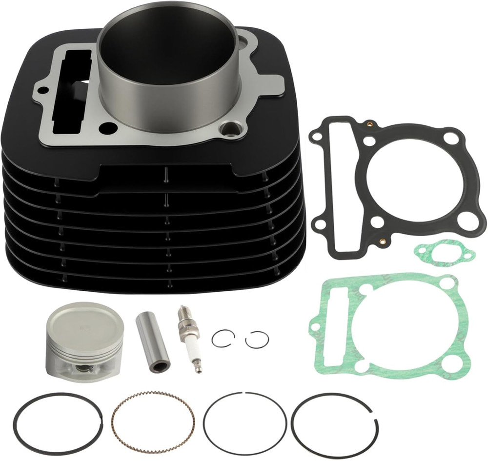 Cylinder Piston Gasket Top end Kit fit for 2000-2012 for Yamaha for Big Bear 400, for 1993-1999 for Yamaha for Kodiak 400, 4GB-11610-00-00 42Y-11610-00-00 42Y-11610-01-00 51Y-11633-00-00