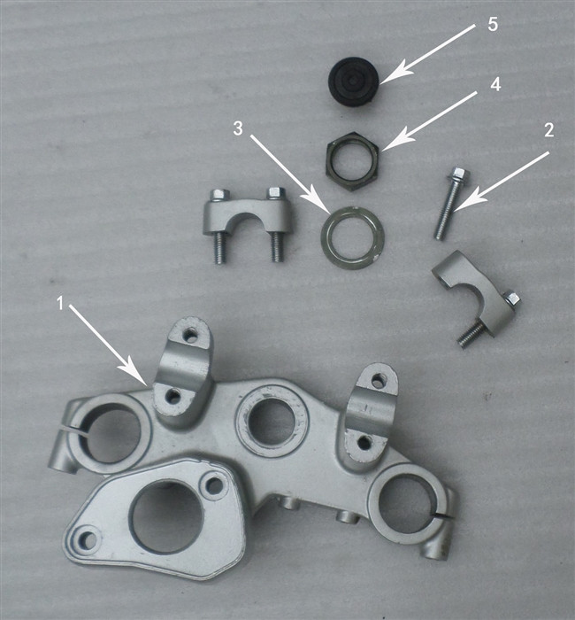 Hawk 250 Upper connecting plate