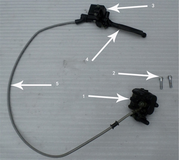Hawk 250 Bolts (Brake Pump)