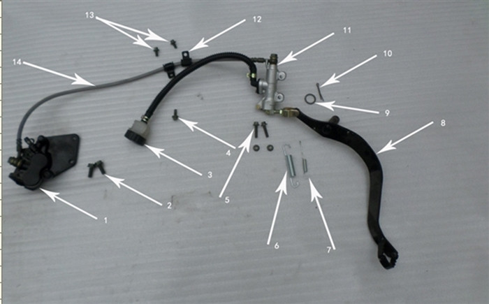 Hawk 250 Bolt (Oil Box-Frame)
