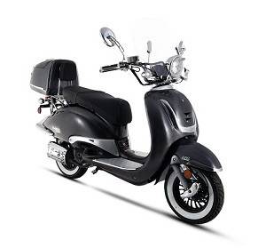 Amigo ZN150T-G 149cc Street Legal Scooter, 4 Stroke Air Cooled, Remote Start