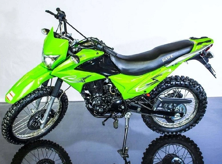 Hawk 250 Dirt Bike Dual Sports Enduro Electric/Kick - Fully Assembled And Tested