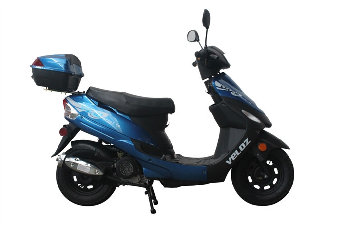 Veloz SC01 49cc, Fully Automatic, Air Cooled, Electric With Keys, Kick Start Back Up