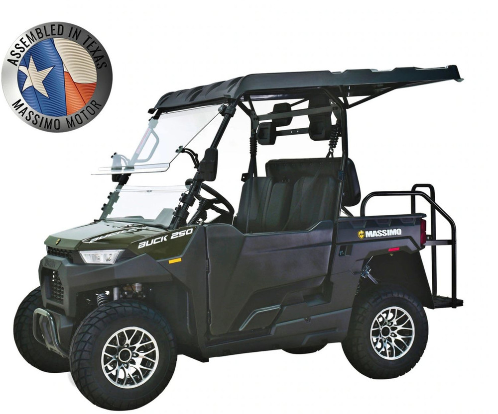 Massimo Buck 250X Golf UTV, 177cc EFI Air Cooled, 4 - Stroke, Single Cylinder