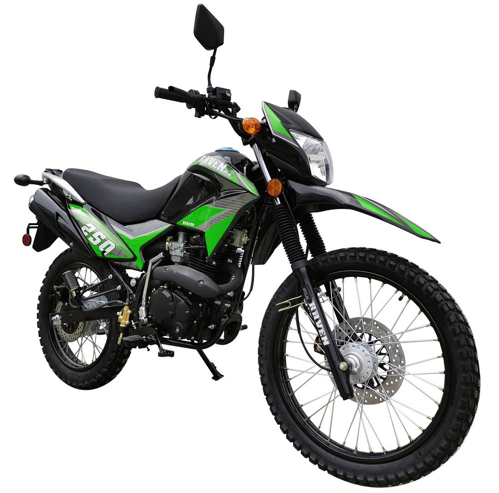Vitacci Raven 250cc XL Dual Legal Bike, Ready to Ride - TX Powersports