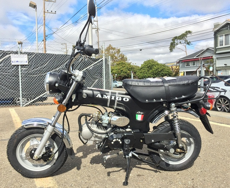 New Amigo Rocky-125 Motorcycle, Manual 4-Speed