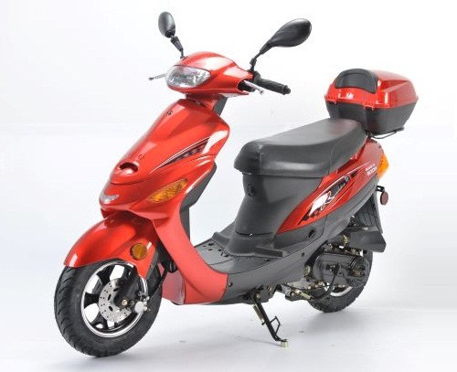 Roketa MC-08B-50cc Scooter, Electric Start and Kick Start