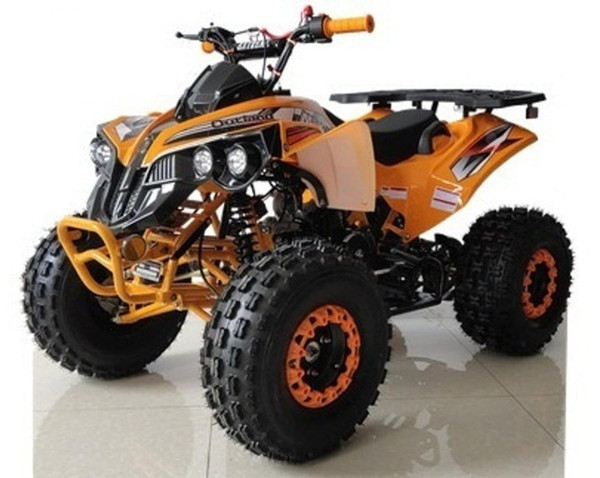 NEW MAX 125CC ATV, 8" TIRES AUTO WITH REVERSE - FULLY ASSEMBLED AND TESTED