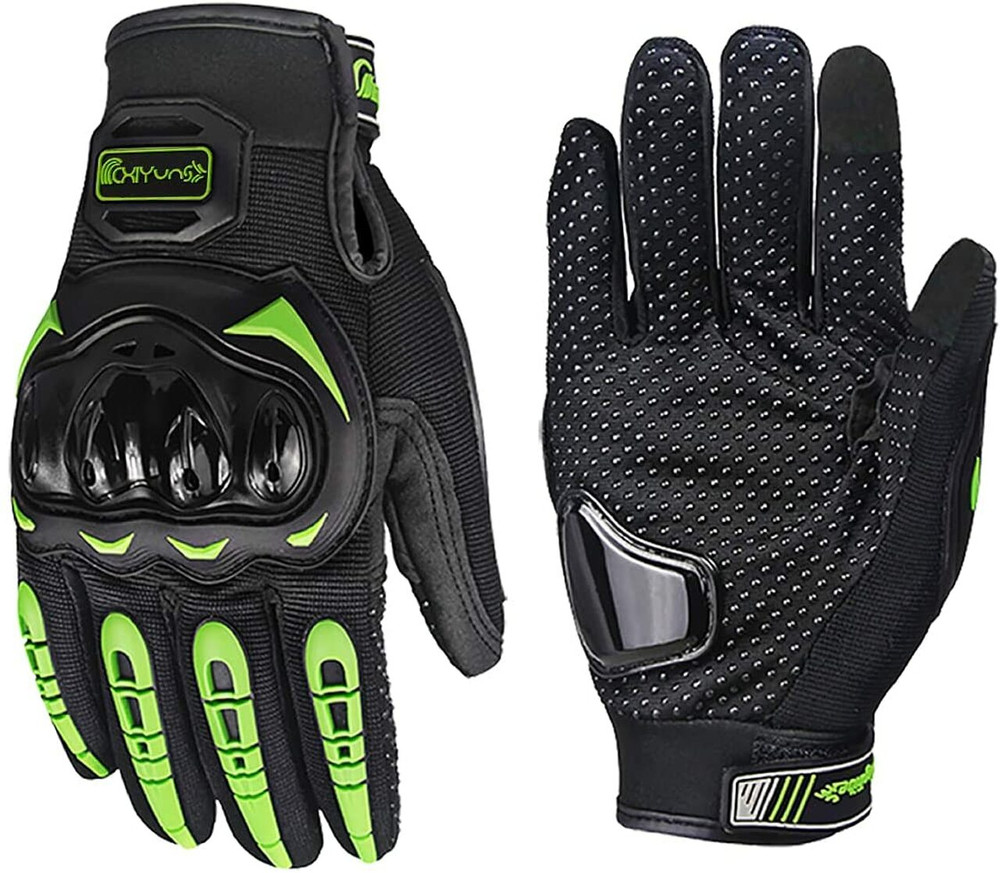 Touchscreen Motorcycle Full Finger Gloves for Men Women, Hard Knuckle Motorbike Gloves for BMX ATV MTB Riding, Road Racing, Cycling, Bike, Climbing, Motocross etc, Hiking, Outdoor Sports