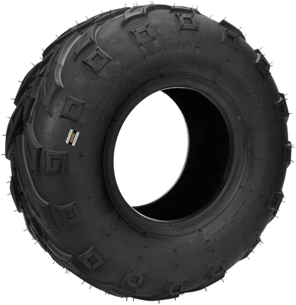 145/70-6 145x70x6 Tire Tubeless for Baja Blitz Dirt Bug Doodle Bug Motovox MBX10, MBX11, MBX12 Powersports CT100u Mini Bikes Kazuma Roketa 110cc Chinese ATV Quad Go Karts