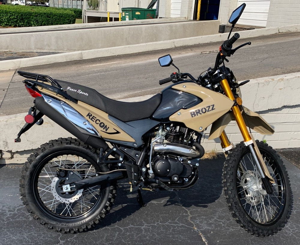 Buy The New 2022 Brozz Recon Dual Sports Motorcycle -txpowersports.com