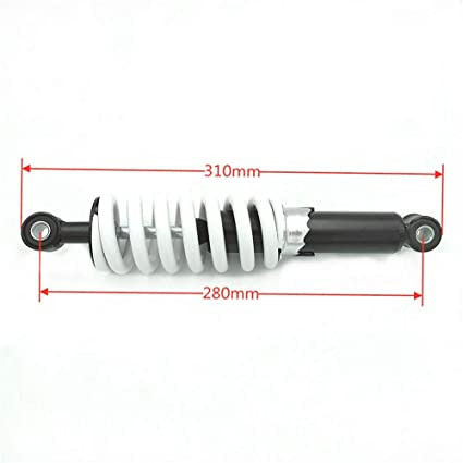 hongyu 280mm Air Shock Absorber Rear Suspension For 90cc 110cc125cc 150cc Dirt Bike Motorcycle ATV Motor Scooter