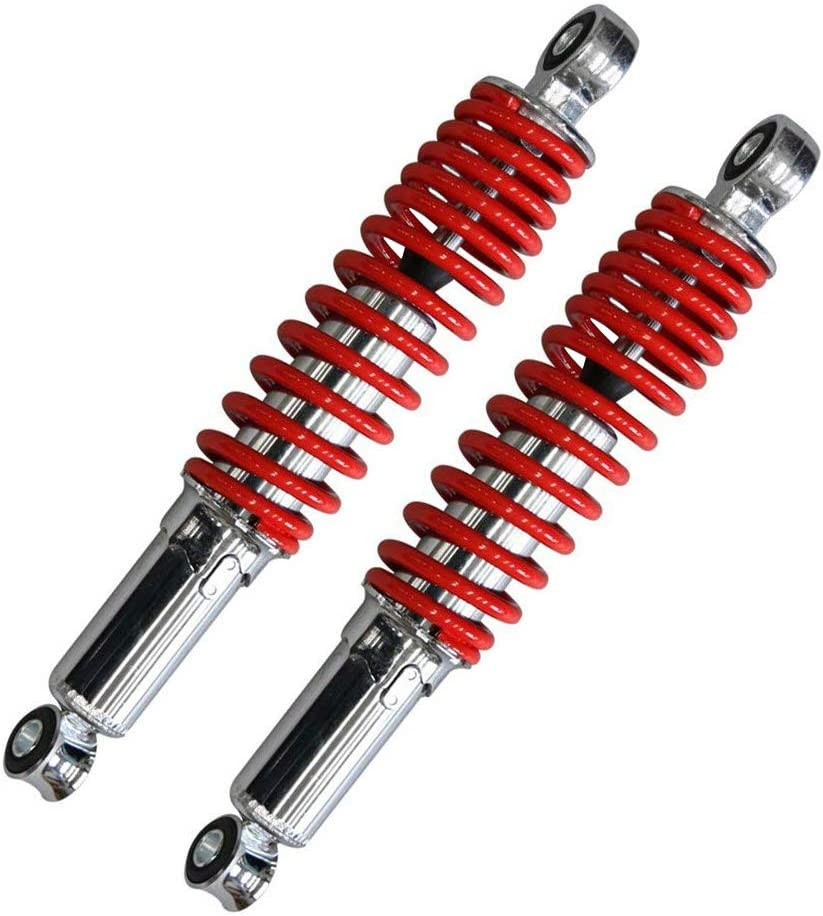 WPHMOTO 11.4'' 290mm Spring Assist Load Carrier Front Shocks for ATV Go Kart Quad Bike 4 Wheeler