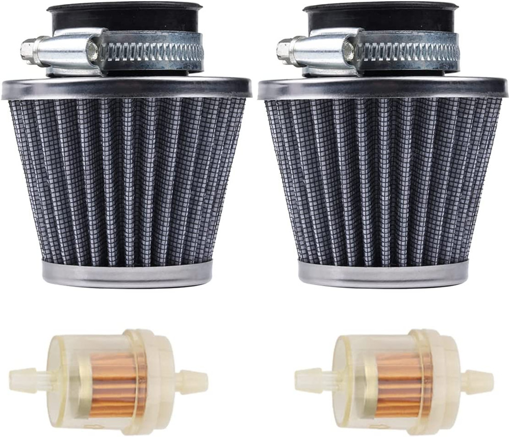 Wetenex 35mm Air Filter 1.38" for 50 70 90 100 110 125cc CRF50 CRF70 XR50 XR70 XR90 DR50 DR70 DR90 BA90 Motorcycle ATV Quad Scooter Moped Dirt Bike Go Kart