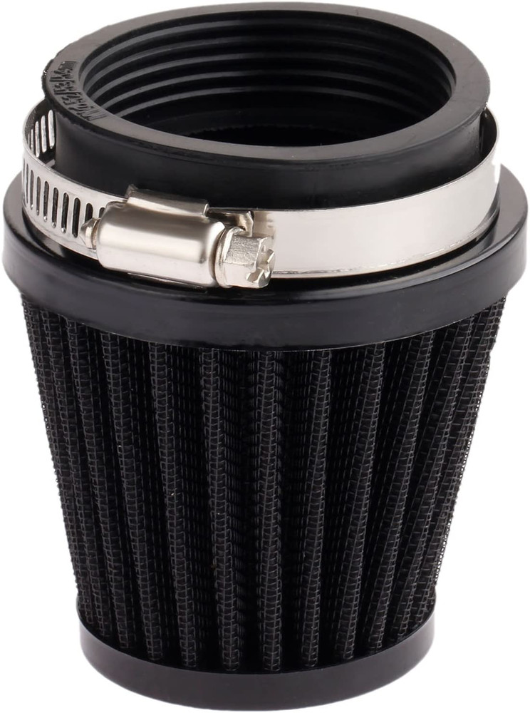 Mtsooning Air Intake Filter Pod, 54mm/2.12" Tapered Clamp-on Breather, Inlet Truck Cold Cone Cleaner for Motorcycle ATV Dirt Pit Bike Go Kart 50-110cc